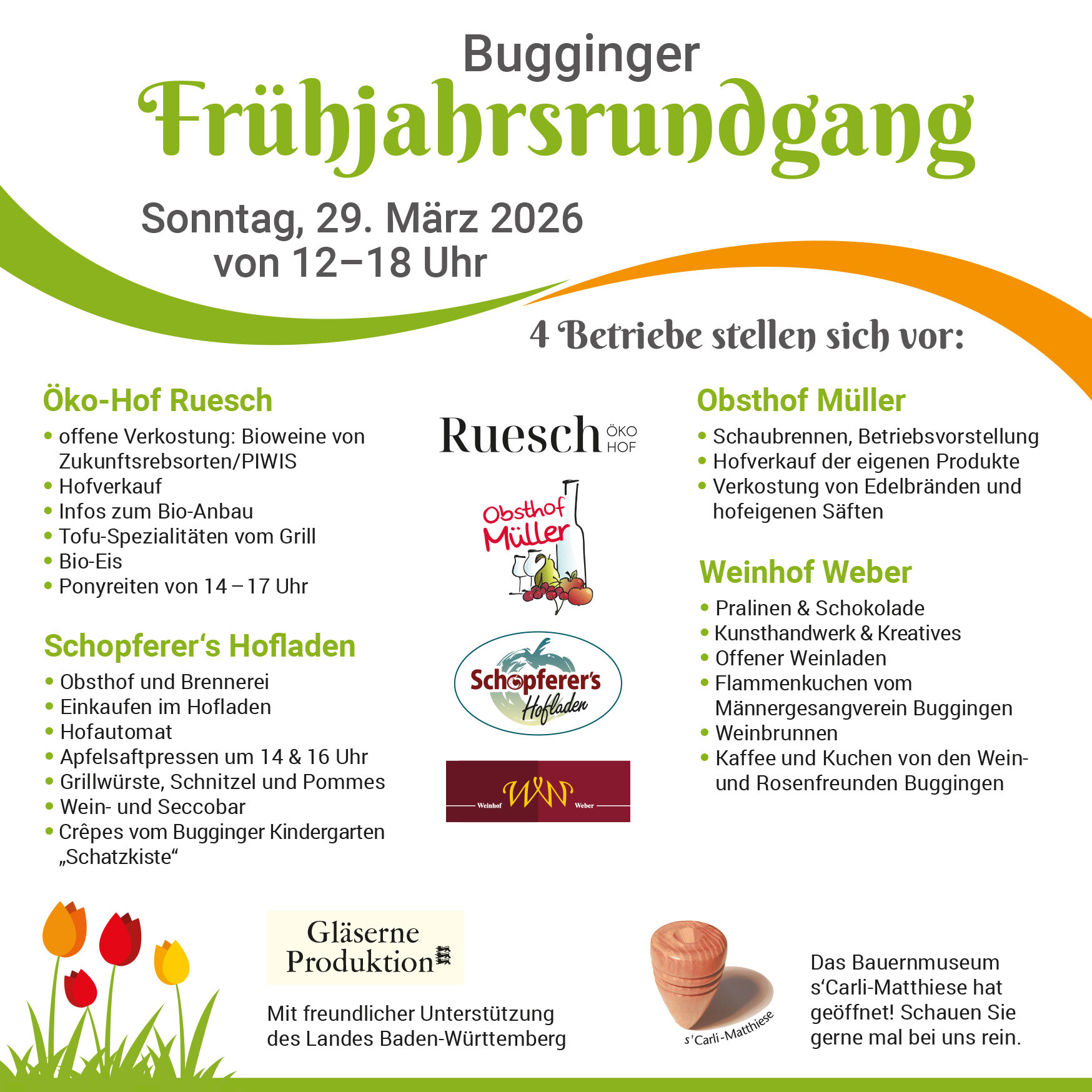 Bugginger Fruehjahrsrundgang